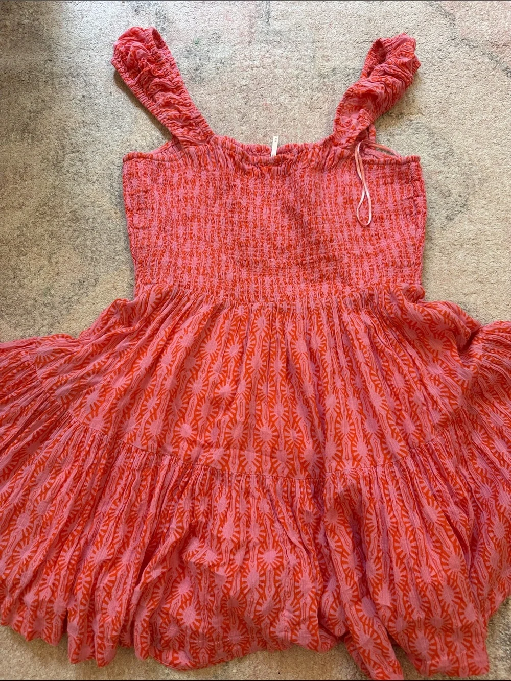 Free People smocked bodice